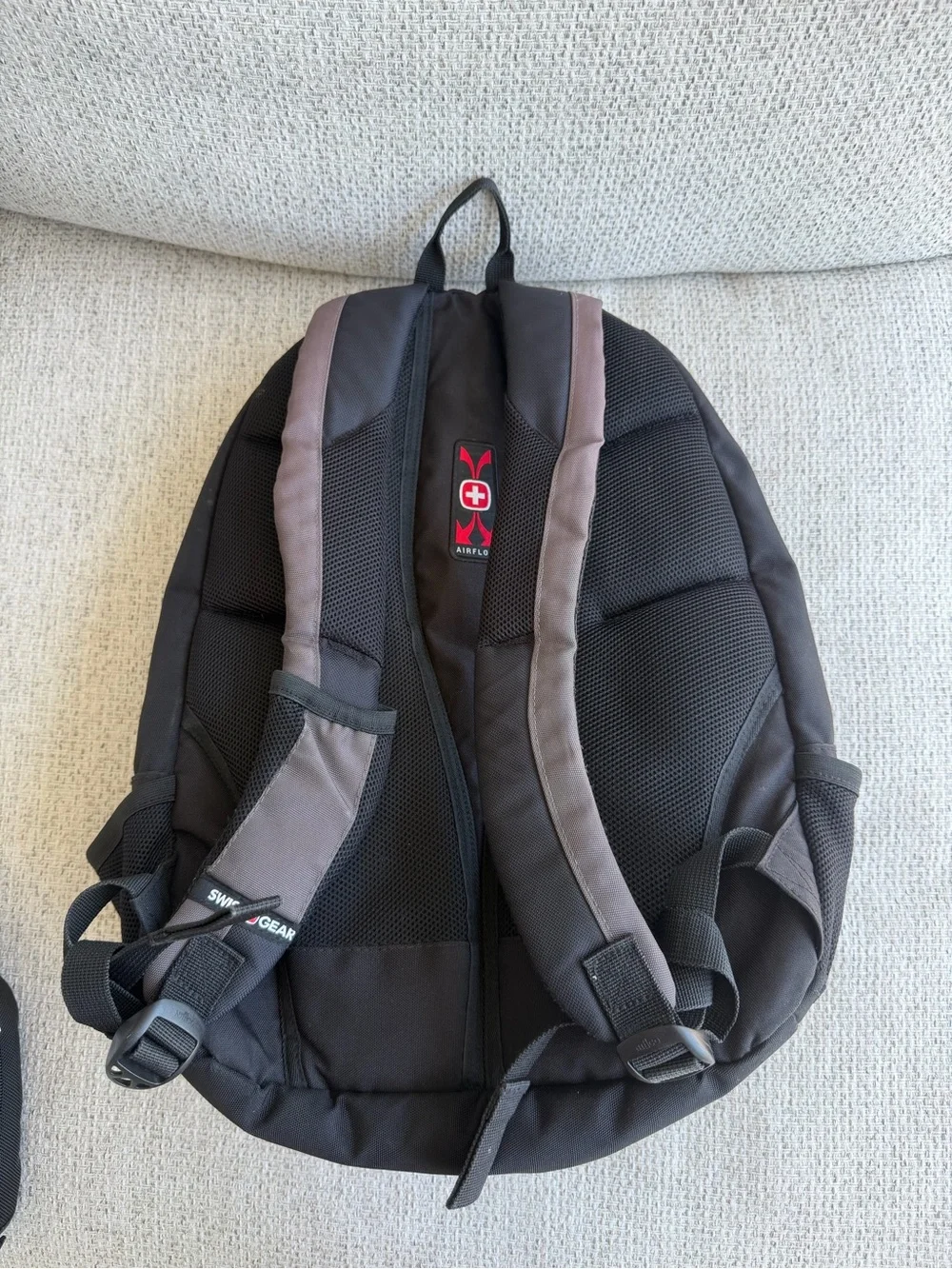 SwissGear Black Travel Laptop Backpack